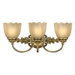 Isabella  Wall Sconce in Burnished Brass