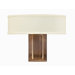 Hampton Two Light Wall Sconce in Brushed Bronze