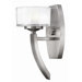 Meridian Wall Sconce in Brushed Nickel
