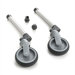 Swivel Wheels with Glide Tips