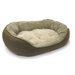 Pillow Soft Daydreamer Bolster Pet Bed in Brown