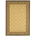 Courtyard Ivory/Black Border Rug
