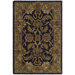 Classic Black/Gold Agra Rug