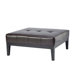 Fulton Leather Ottoman