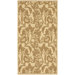 Courtyard Cr&egrave;me/Gold Persian Rug