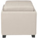 Carter Fabric Cube Ottoman