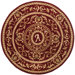 Naples Burgundy A Rug