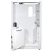 Telluride 27" x 47" Whirlpool Walk In Bath Tub with Right Hand Drain