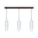 Suzi 3 Light Cord Hung Mini Pendant with Bar Canopy
