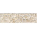 Accent Statements 3" x 12" Pebble Decorative Border in Baja Cream