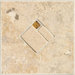 Bucaro 6 1/2" x 6 1/2" Decorative Wall Insert in Noce