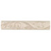 Pavin Stone 2" x 10" Decorative Accent Strip in White Linen