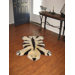 Designer Bear Champagne/Chocolate Animal Rug