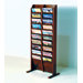 Free Standing Twenty Pocket Magazine Rack