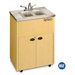 Silver Premier 2 Stainless Steel Portable Double Hand-Washing Station NSF Certified