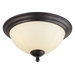 Vanguard 8.5" 3 Light Flush Mount