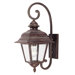 Westover  Outdoor Wall Lantern in Walnut Patina