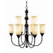Sutton Place 9 Light Chandelier