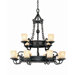 San Gallo 12 Light Chandelier