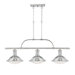 Island Lighting 3 Light Pendant