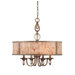 Acacia 4 Light Drum Pendant