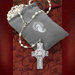 Celtic Rosary Beads w/ Crystal Cross