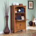 Rose Valley Laptop Cabinet in Abbey Oak