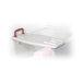 Portable Shower Bench in White