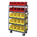 18" Shelf Truck with Bins