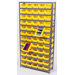 Economy Shelf Bin Storage Units (75" H  x 36" W x 12" D)