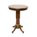 Florence Pedestal Pub Table in Walnut