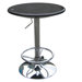 Luna Adjustable Pub Table in Black
