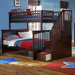 Columbia Staircase Bunk Bed with Storage