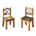 Little Sports Fan Kid's Desk Chairs (Set of 2)