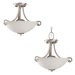 Serenity 3 Light Semi Flush Mount