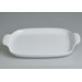 34cm x 23cm Platte "Tavola" aus Porzellan mit Griffen
