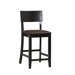 Linon Torino Contemporary Counter Stool in Black