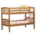 Twin Bunk Bed with Built-In Ladder