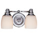 Bentley Two Light Bath Vanity in Chrome
