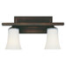 Boulevard Two Light Bath Vanity in Oil Rubbed Bronze