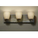 Quarry Three Light Bath Vanity in Oil Rubbed Bronze and Rusted Slate