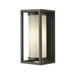Industrial Moderne Wall Lantern in Oil Rubbed Bronze