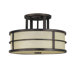 Fusion 3 Light Semi Flush Mount