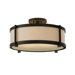 Stelle 2 Light Semi Flush Mount