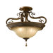 Celine Two Light Semi Flush Mount
