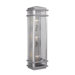 Monterey Coast Outdoor  Wall Mount Lantern in Brushed Aluminum