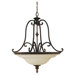 Drawing Room 4 Light Inverted Pendant