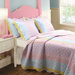 Polka Dot Stripe Quilt Set