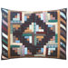 Dusty Diamond Log Cabin Standard Pillow Sham
