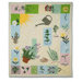 Herb Garden Throw Quilt